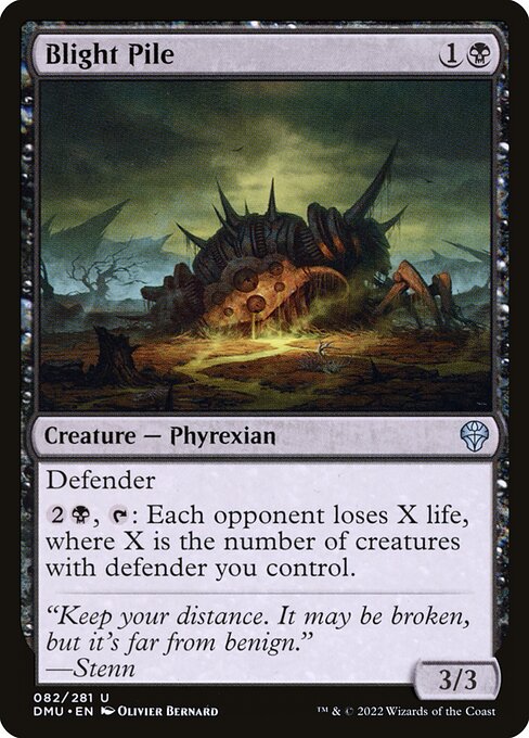 Blight Pile from Dominaria United