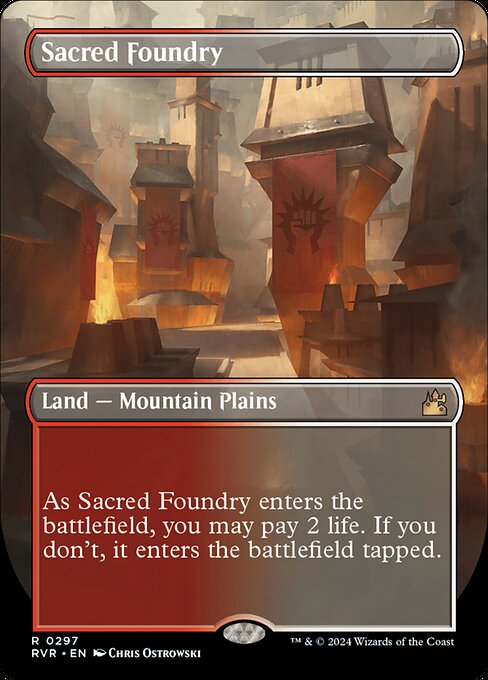 Sacred Foundry from Ravnica Remastered