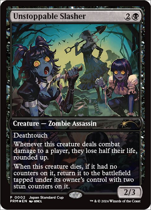 Unstoppable Slasher from Japan Standard Cup