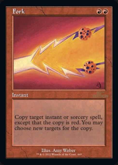 Fork highlighted card art