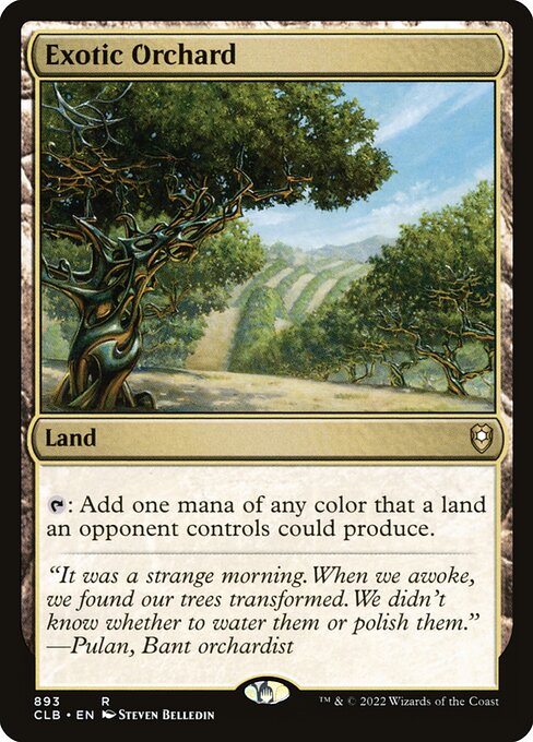 Exotic Orchard from Commander Legends: Battle for Baldur's Gate
