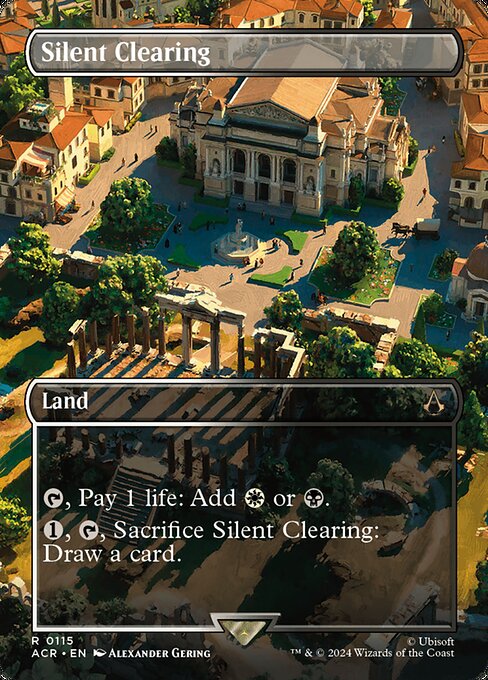 Silent Clearing highlighted card art