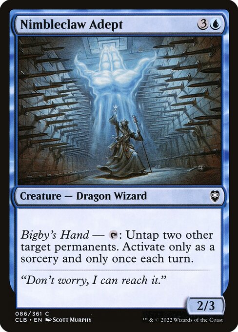 Nimbleclaw Adept highlighted card art
