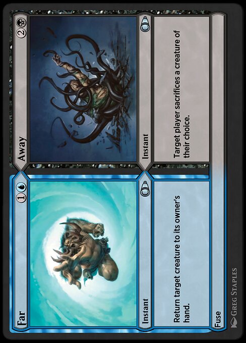 Far // Away highlighted card art