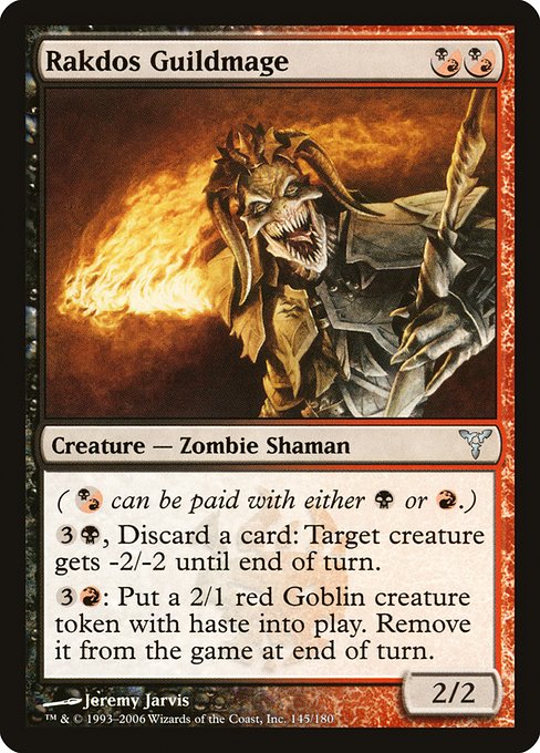 Rakdos Guildmage from Dissension
