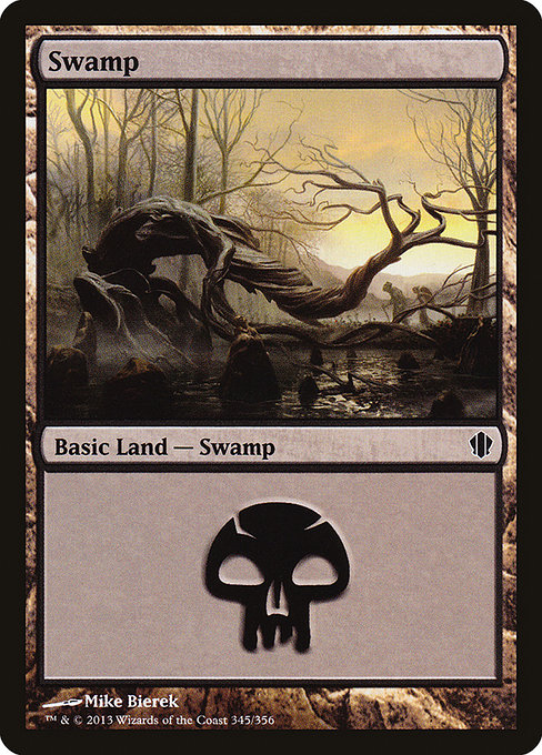Swamp from Commander 2013