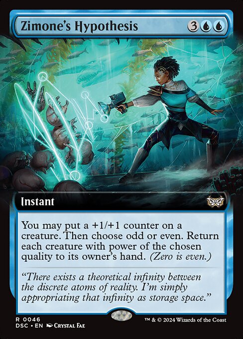 Zimone's Hypothesis highlighted card art