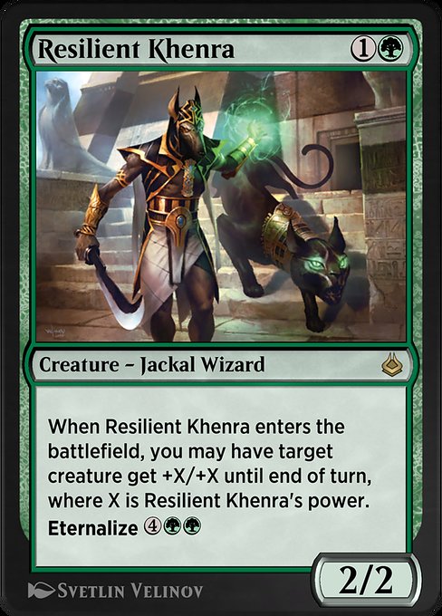 Resilient Khenra highlighted card art