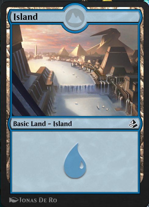 Island from MTG Arena Promos