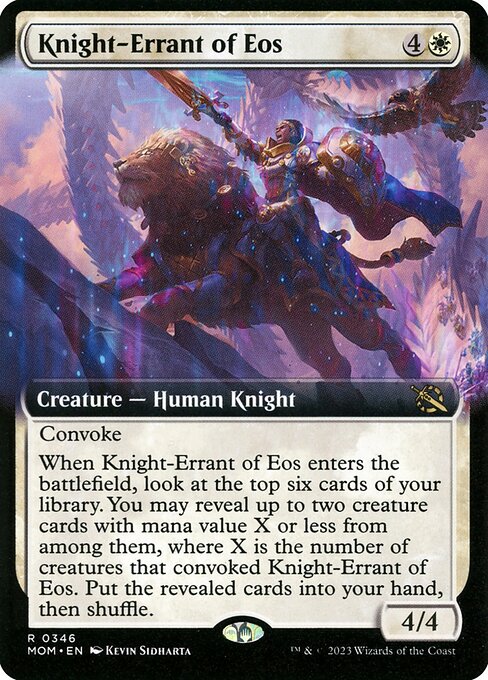 Knight-Errant of Eos highlighted card art