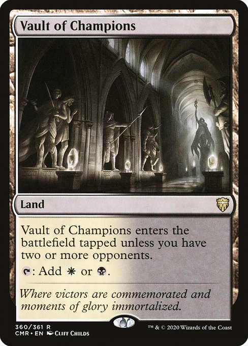 Vault of Champions from Commander Legends