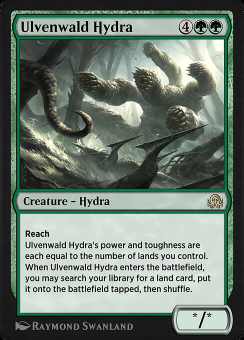 Ulvenwald Hydra from Shadows over Innistrad Remastered