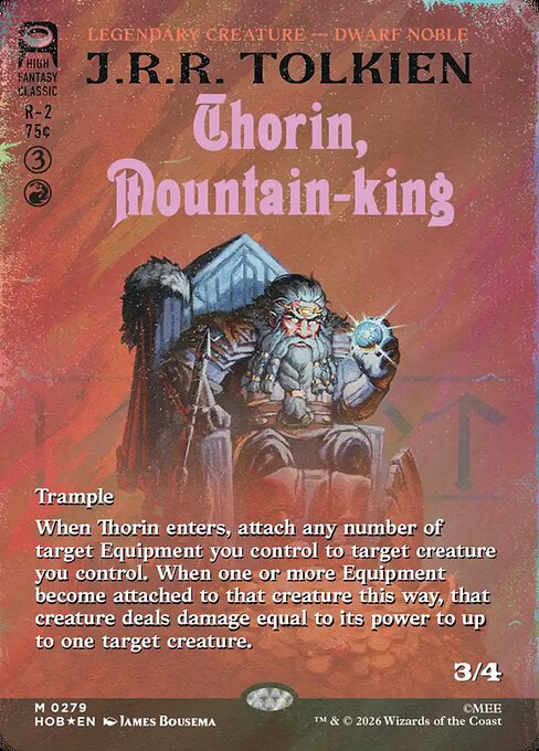 Thorin, Mountain-king from The Hobbit