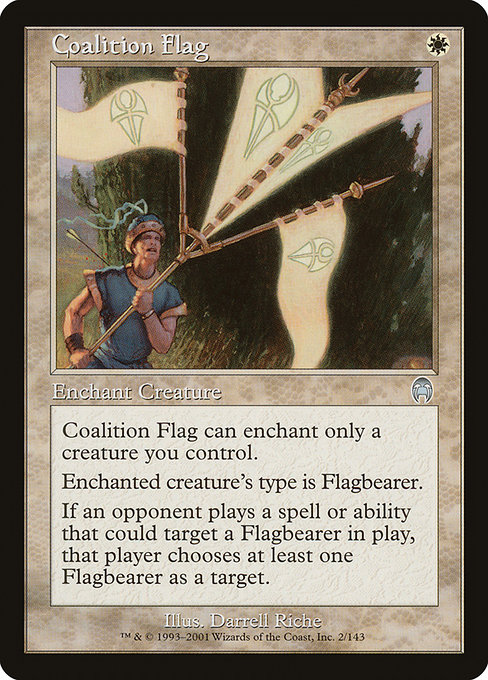 Coalition Flag highlighted card art