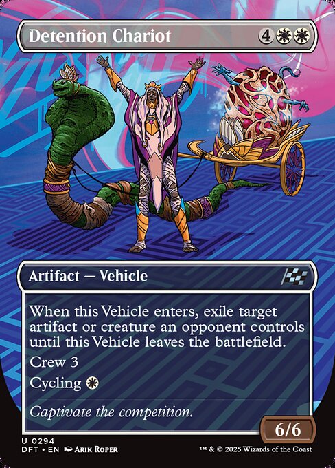 Detention Chariot highlighted card art