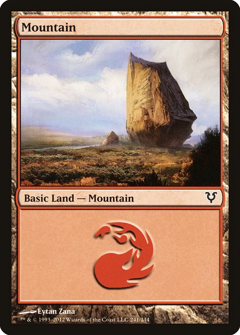 Mountain from Avacyn Restored
