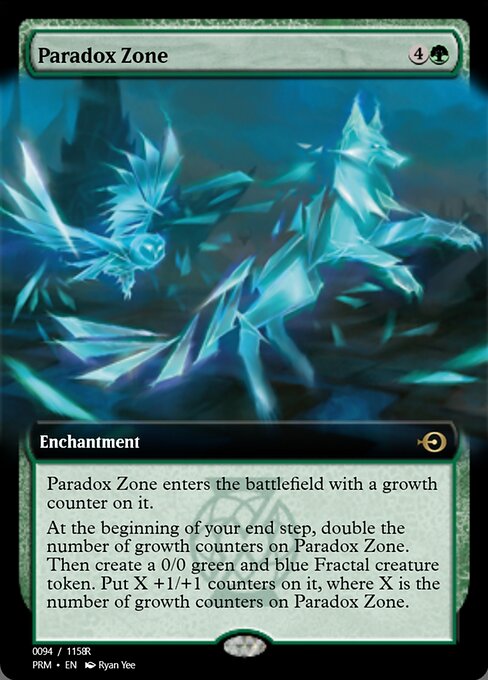 Paradox Zone highlighted card art