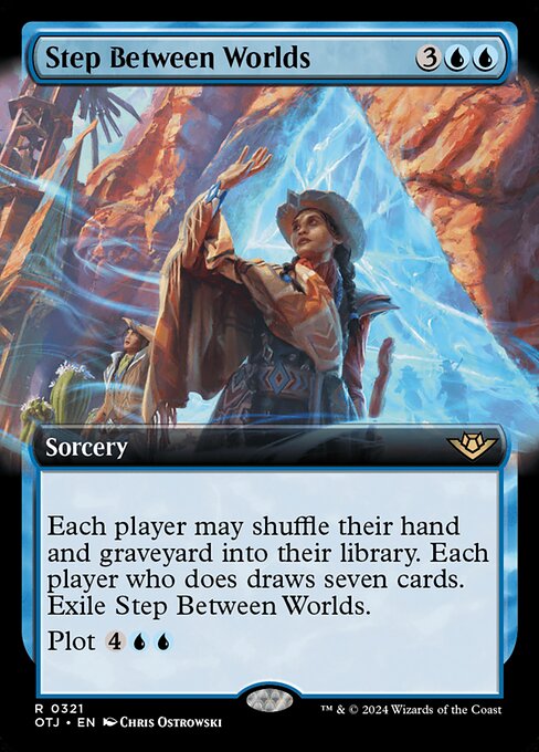 Step Between Worlds highlighted card art