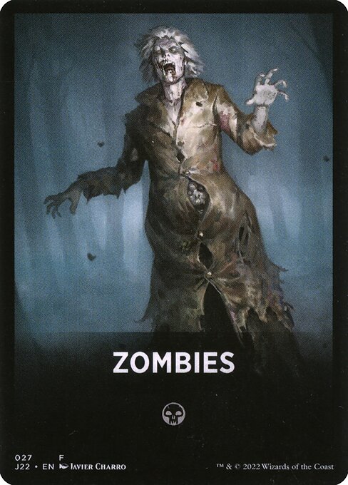 Zombies highlighted card art