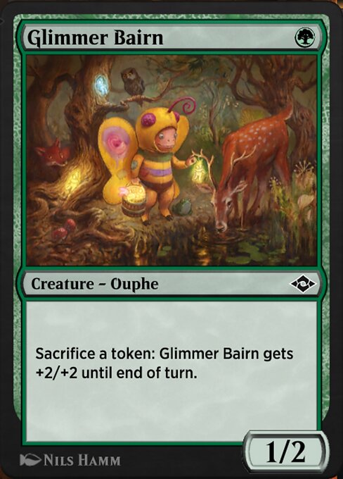 Glimmer Bairn highlighted card art