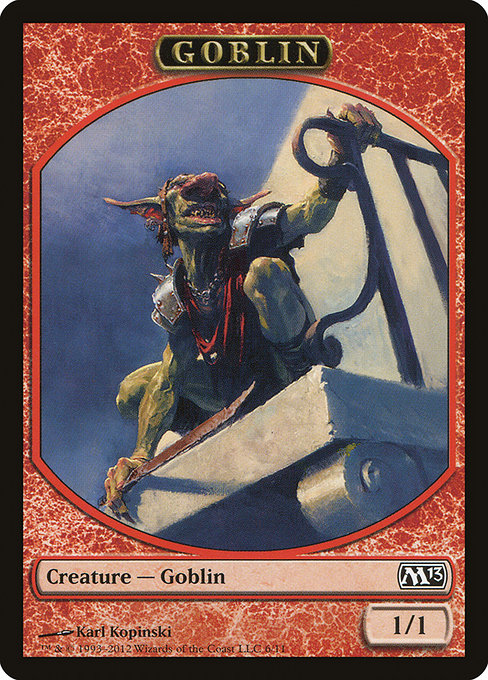 Goblin from Magic 2013 Tokens