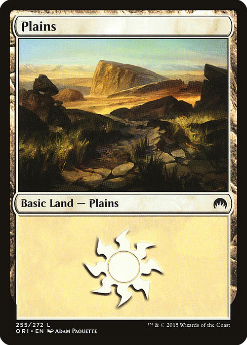 Plains from Magic Origins