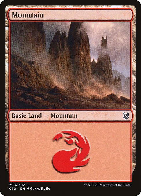 Mountain from Commander 2019