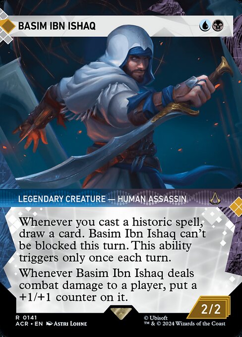 Basim Ibn Ishaq highlighted card art