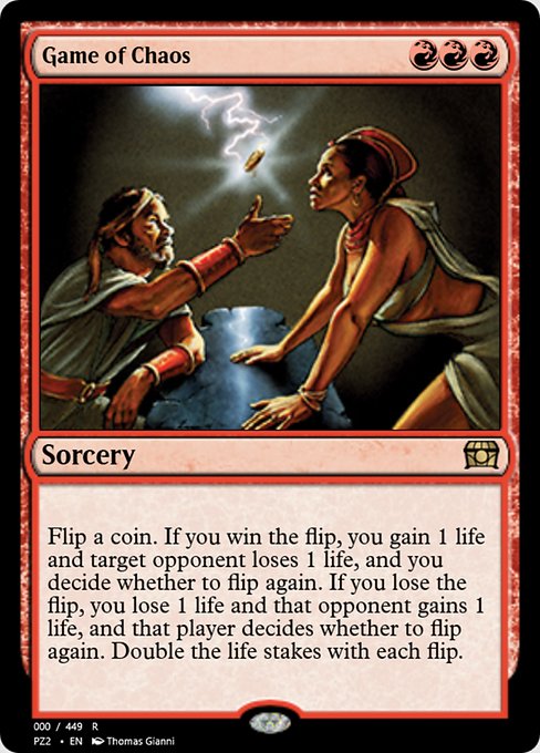 Game of Chaos highlighted card art