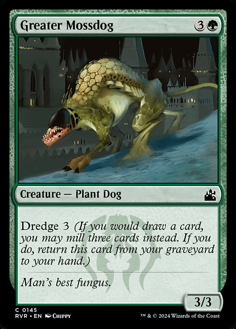 Greater Mossdog highlighted card art