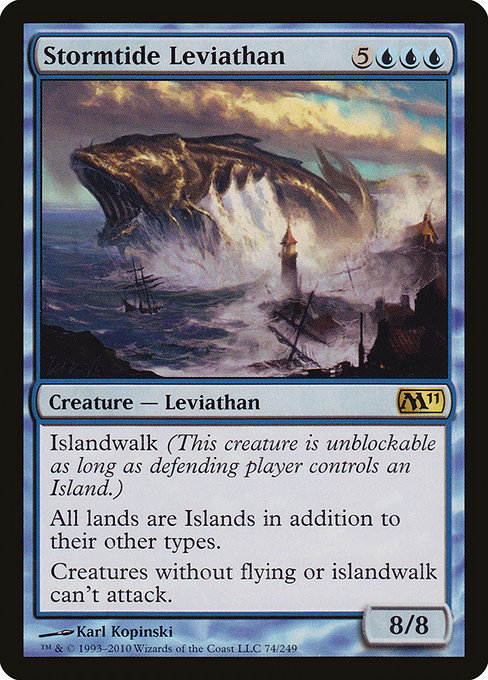 Stormtide Leviathan from Magic 2011
