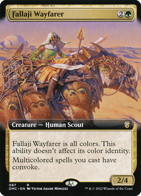 Fallaji Wayfarer highlighted card art