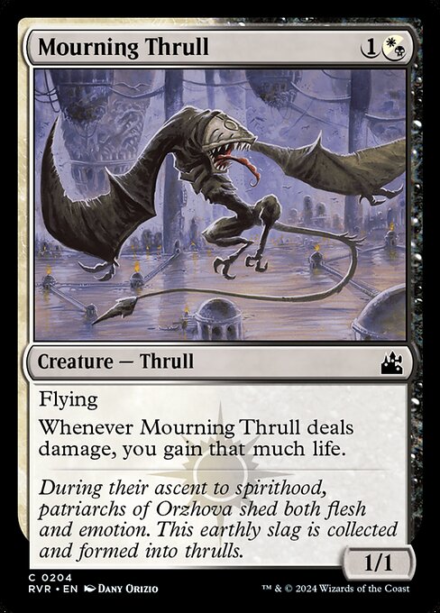 Mourning Thrull highlighted card art