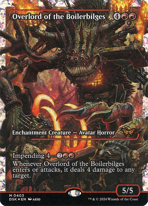 Overlord of the Boilerbilges highlighted card art