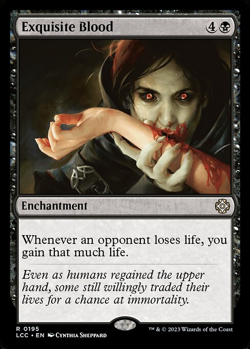 Exquisite Blood from The Lost Caverns of Ixalan Commander