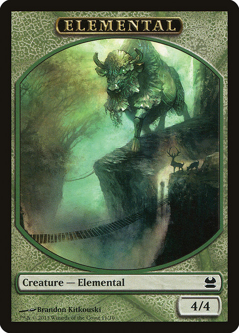 Elemental from Modern Masters Tokens