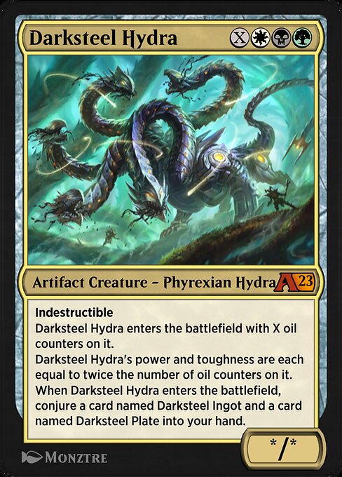 Darksteel Hydra highlighted card art