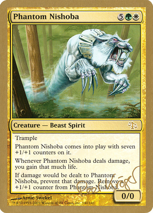 Phantom Nishoba from World Championship Decks 2003