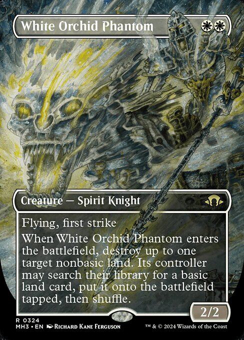 White Orchid Phantom from Modern Horizons 3