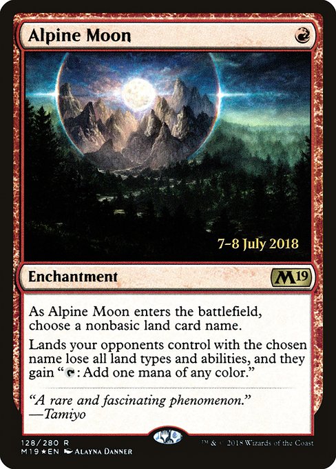 Alpine Moon from Core Set 2019 Promos