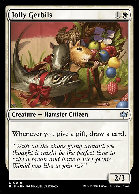 Jolly Gerbils highlighted card art