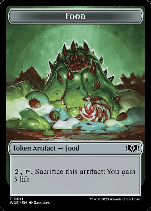 Food from Wilds of Eldraine Tokens