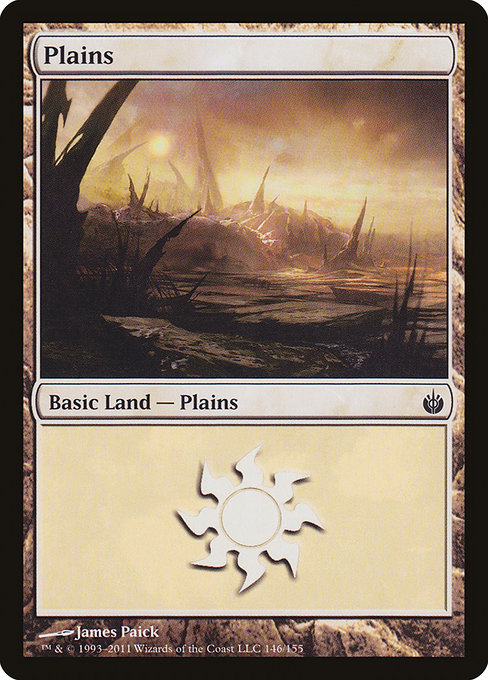 Plains from Mirrodin Besieged
