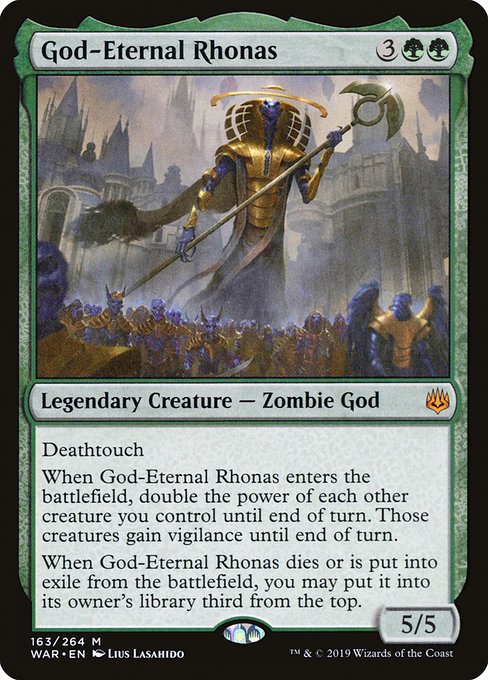 God-Eternal Rhonas from War of the Spark