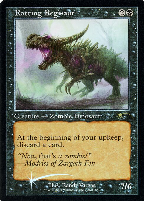Rotting Regisaur highlighted card art