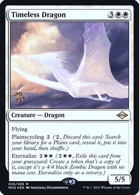 Timeless Dragon from Modern Horizons 2 Promos