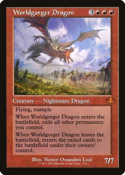 Worldgorger Dragon highlighted card art