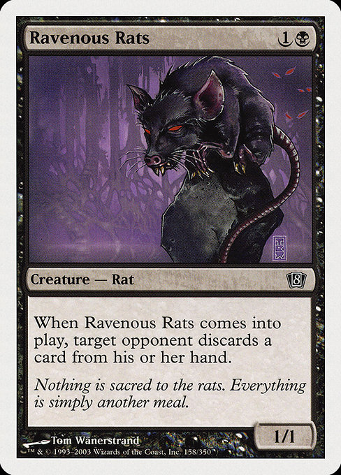 Ravenous Rats from Eighth Edition
