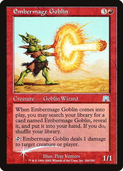 Embermage Goblin highlighted card art