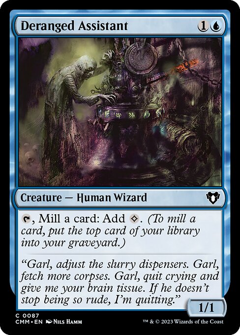 Deranged Assistant from Commander Masters
